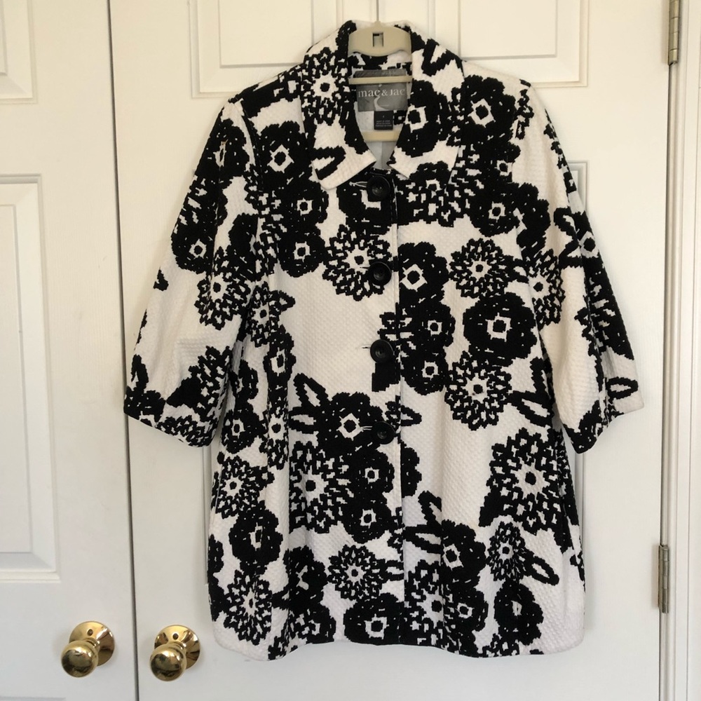 Mac & Jac Bubble Hem Coat